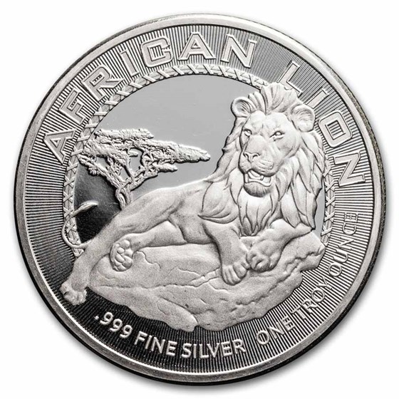 2017 Niue 1 oz Silver $2 African Lion 2017 Niue 1 oz Silver $2 African Lion