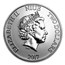 2017 Niue 1 oz Silver $2 Disney Steamboat Willie BU