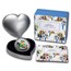 2017 Niue 1 oz Silver $2 Love is Precious Lovebirds