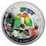 2017 Niue 1 oz Silver $2 Love is Precious Lovebirds