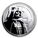 2017 Niue 1 oz Silver $2 Star Wars Darth Vader BU