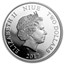 2017 Niue 1 oz Silver $2 Star Wars Snoke Colorized (Box & COA)