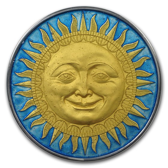 2017 Niue 2 oz Antique Finish Silver Celestial Bodies (The Sun) 2017 Niue 2 oz Antique Finish Silver Celestial Bodies (The Sun)