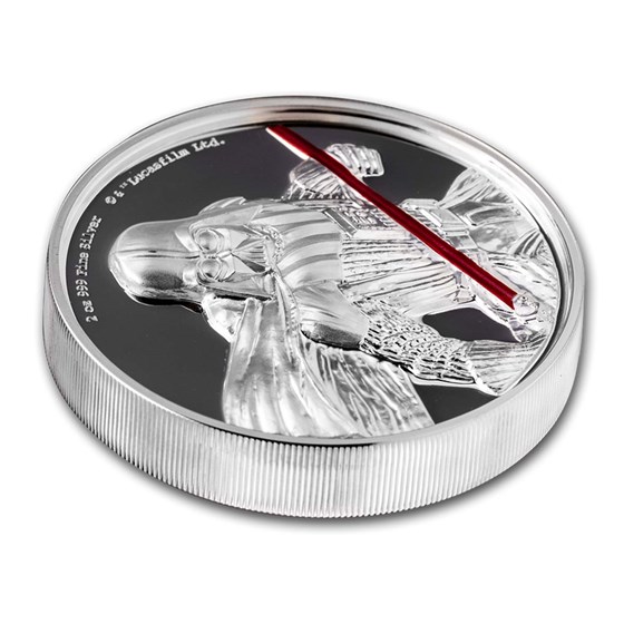 darth vader silver coin 2017