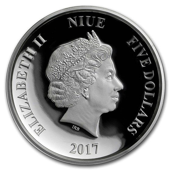 darth vader silver coin 2017