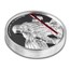 2017 Niue 2 oz Silver $5 Star Wars Darth Vader Ultra High Relief