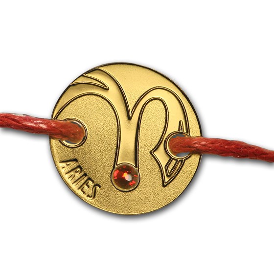 2017 Niue Gold Coin Bracelet Zodiac Signs (Aries) 2017 Niue Gold Coin Bracelet Zodiac Signs (Aries)