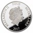 2017 Niue Princess Grace of Monaco 1 kilo Ag Prooflike(No Box)