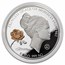 2017 Niue Princess Grace of Monaco 1 kilo Ag Prooflike(No Box)