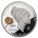 2017 Niue Princess Grace of Monaco 1 kilo Ag Prooflike(No Box)
