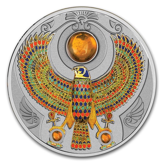 2017 Niue Silver 2 oz Falcon of Tutankhamun 2017 Niue Silver 2 oz Falcon of Tutankhamun
