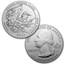 2017-P 5-Coin 5 oz Silver Burnished ATB Set (w/Box & COA)