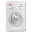 2017-P 5 oz Silver ATB Ozark Riverways SP-70 PCGS Mercanti Label