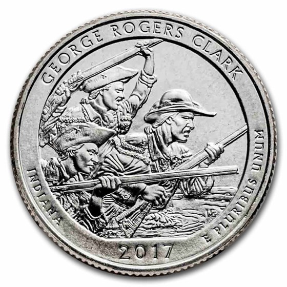 2017-P ATB Quarter George Rogers Clark National Park BU 2017-P ATB Quarter George Rogers Clark National Park BU