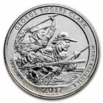 2017-P ATB Quarter George Rogers Clark Park 40-Coin Roll BU