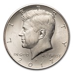 2017-P Kennedy Half Dollar 20-Coin Roll BU