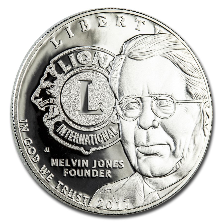 2017-P Lions Club International Silver Proof (Capsule Only)