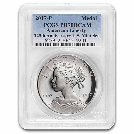2017-P Silver American Liberty Medal PR-70 PCGS 2017-P Silver American Liberty Medal PR-70 PCGS
