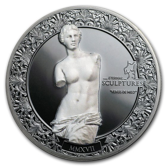 2017 Palau 2 oz Silver $10 Eternal Sculptures (Venus de Milo) 2017 Palau 2 oz Silver $10 Eternal Sculptures (Venus de Milo)