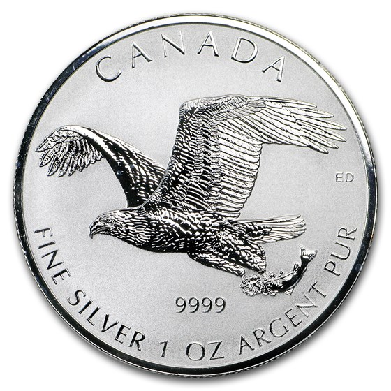 2017 RCM 1 oz Silver Birds of Prey Series Bald Eagle Reverse Pf 2017 RCM 1 oz Silver Birds of Prey Series Bald Eagle Reverse Pf