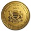 2017 Republic of Chad 1 oz Gold Deathstalker Scorpion BU