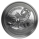 2017 Republic of Chad 1 oz Silver Deathstalker Scorpion BU