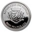 2017 Republic of Congo 1 oz Silver Silverback Gorilla (Colorized)