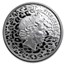 2017 Republic of Ghana 1 oz Silver 5 Cedi African Leopard BU