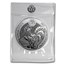 2017 Rwanda 1 oz Silver Lunar Year of the Rooster BU