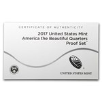 2017-S America the Beautiful Quarters Proof Set