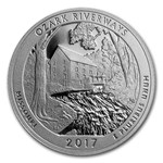 2017-S America the Beautiful Quarters Silver Proof Set
