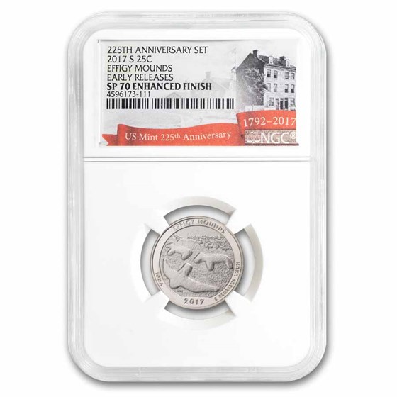 2017-S ATB Effigy Mounds Monument BU (Enhanced Finish) SP-70 NGC