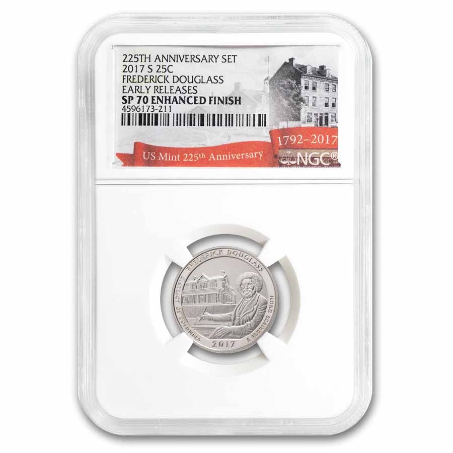 2017-S ATB Frederick Douglas BU (Enhanced Finish) SP-70 NGC