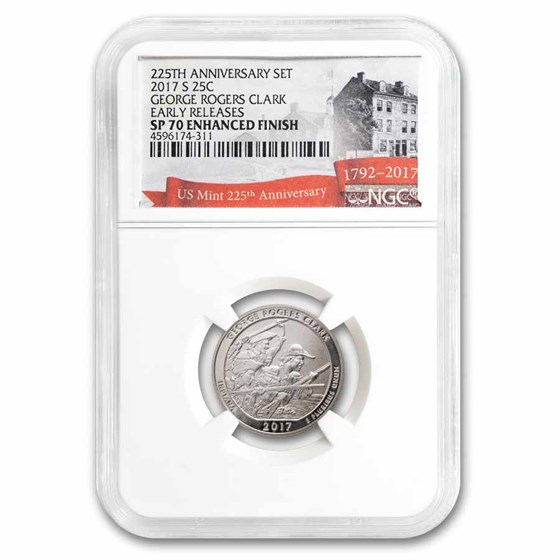 2017-S ATB George Rogers Clark BU (Enhanced Finish) SP-70 NGC