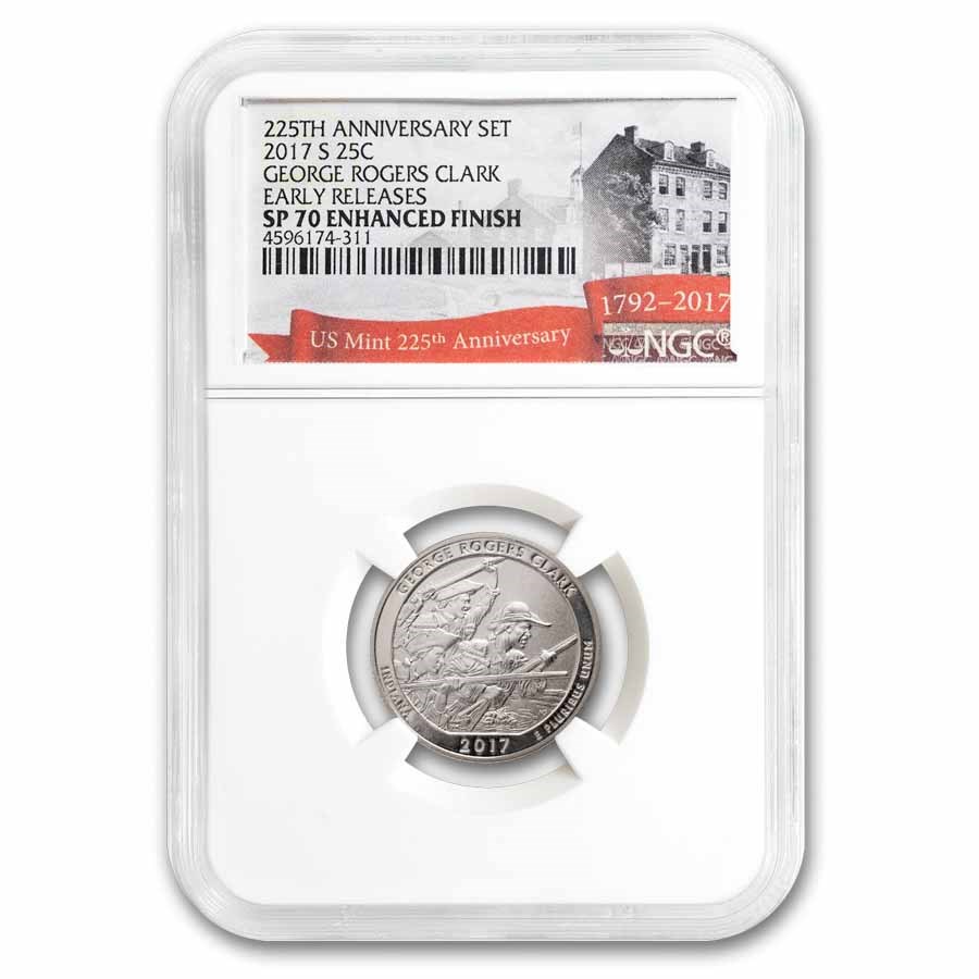 2017-S ATB George Rogers Clark BU (Enhanced Finish) SP-70 NGC