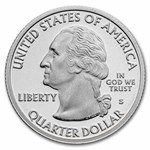 2017-S ATB Quarter Ellis Island Monument 40-Coin Roll Gem Proof