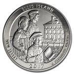 2017-S ATB Quarter Ellis Island Monument BU (Enhanced Finish)