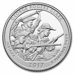 2017-S ATB Quarter George Rogers Clark 40-Coin Roll Gem Proof