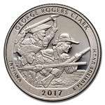 2017-S ATB Quarter George Rogers Clark 40-Coin Roll PR (Silver)