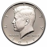 2017-S Kennedy Half Dollar 20-Coin Roll Proof