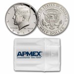 2017-S Silver Kennedy Half Dollar 20-Coin Roll Proof
