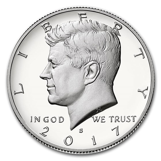 2017-S Silver Kennedy Half Dollar Gem Proof 2017-S Silver Kennedy Half Dollar Gem Proof