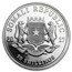 2017 Somalia 1/2 oz Silver Elephant BU