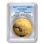 2017 Somalia 1 oz Gold African Elephant MS-70 PCGS (FS)