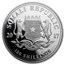 2017 Somalia 1 oz Silver Elephant (Denver ANA Privy Mark)