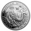 2017 Somalia 1 oz Silver Elephant (Denver ANA Privy Mark)