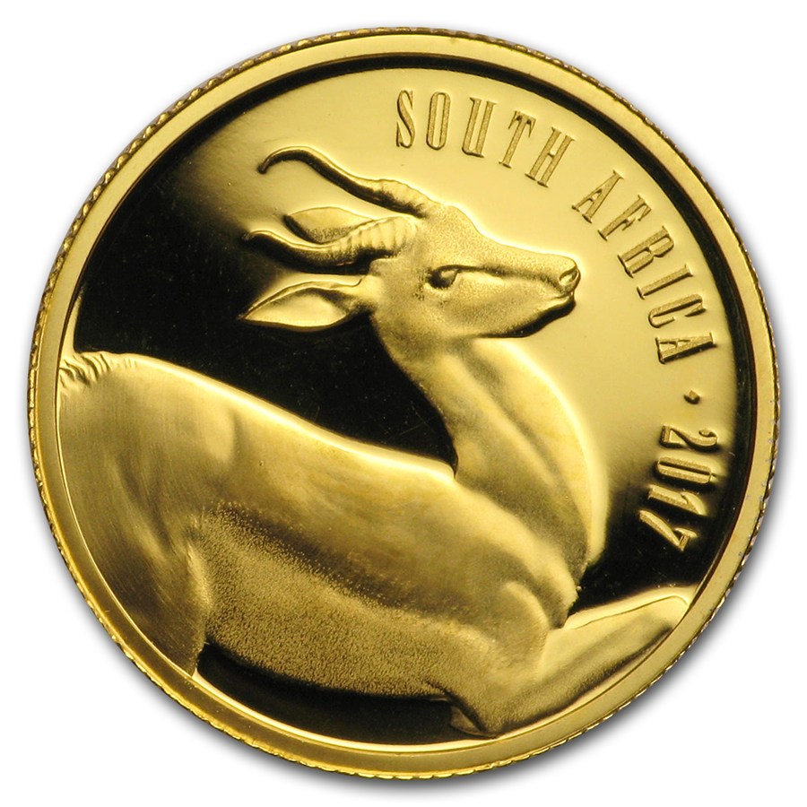 Buy 2017 South Africa 1/10 oz Gold Natura The Springbok | APMEX
