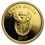 2017 South Africa 1/10 oz Gold Reptiles of S. Africa (Puff Adder)