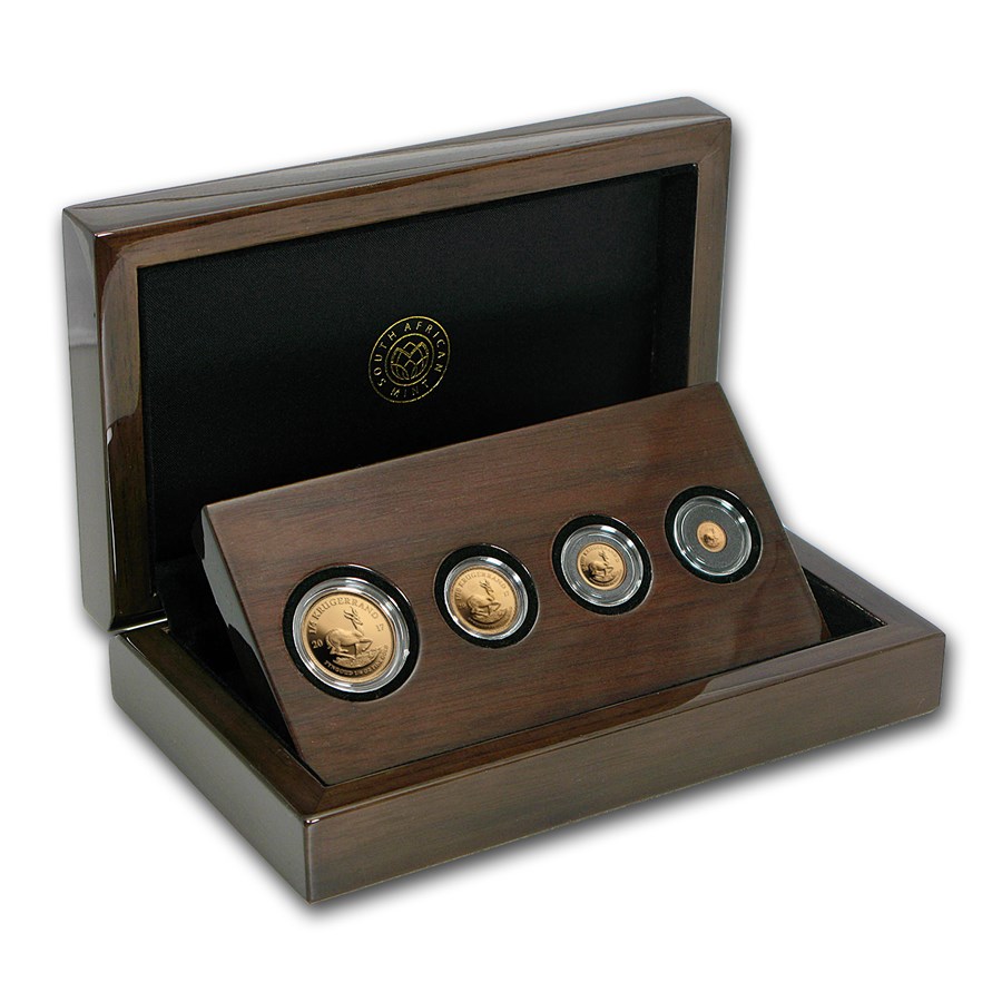 2017 South Africa 4-Coin Krugerrand 50th Anniversary Proof Set