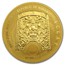 2017 South Korea 1 oz Gold 1 Clay Chiwoo Cheonwang BU